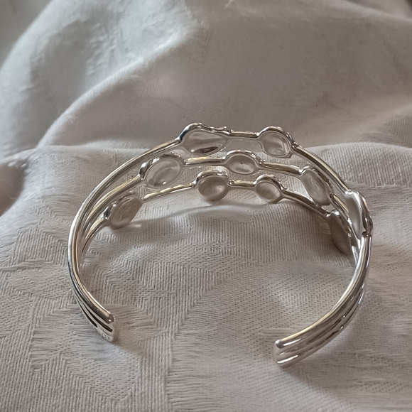 IPPOLITA Onda 3 Row Cuff Bracelet, Sterling Silver - Picture 7 of 13